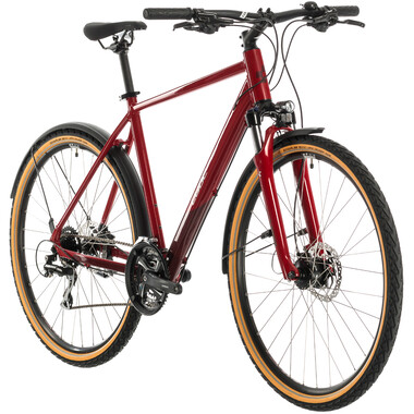Bicicleta todocamino CUBE NATURE ALLROAD DIAMANT Rojo 2020 0